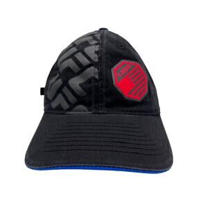 Reebok Hat UFC Dad Adjustable One Size Slouch Strapback Black Blue Red Cap
